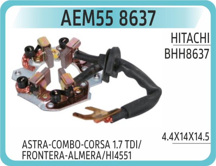 KOMUR YUVASI BHH8637 ASTRA-COMBO-CORSA 1.7 TDI/ FR